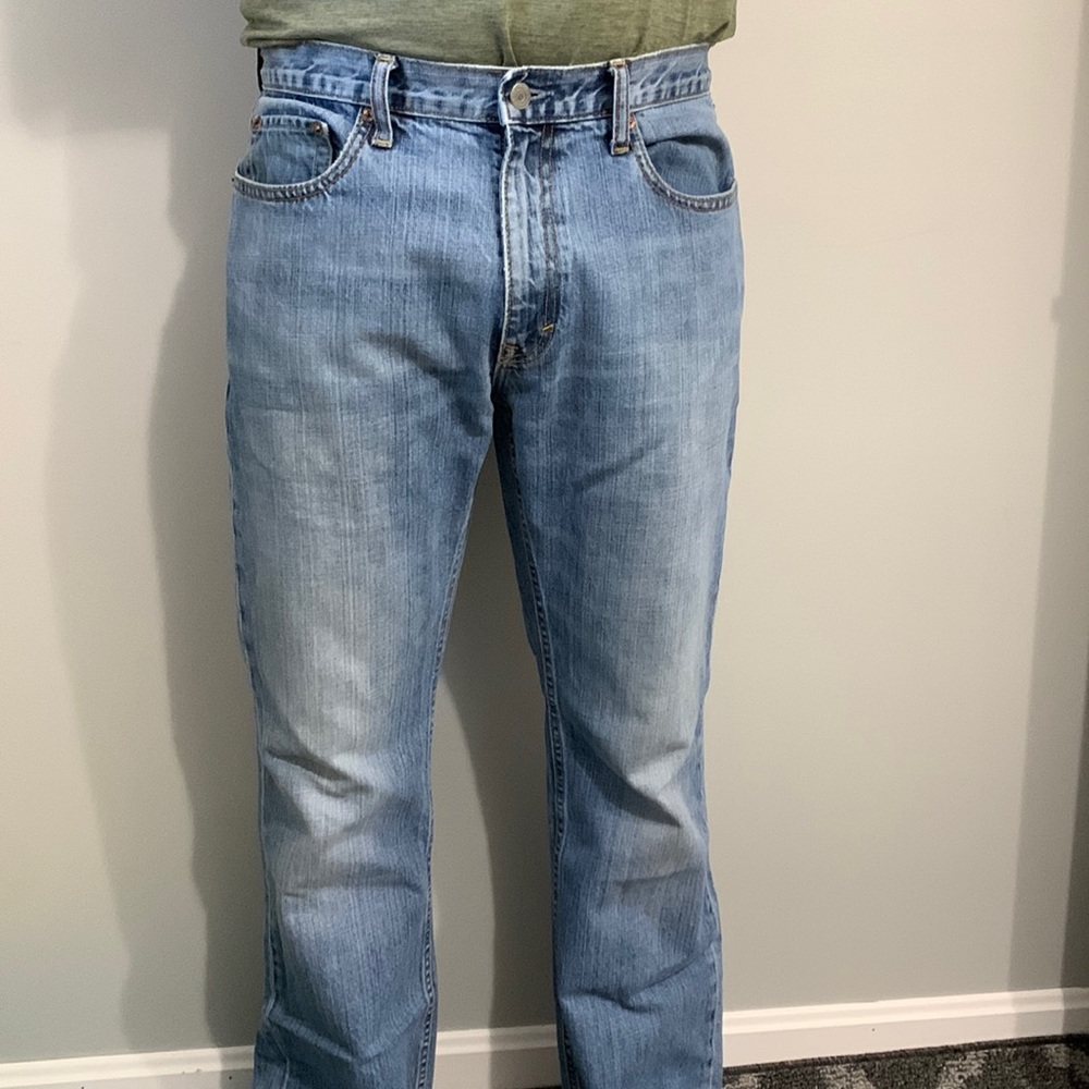 Distressed jeans banana republic